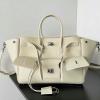 BA835689PBS-99 バレンシアガ BALENCIAGA 2025年最新入荷 ウィメンズ BEL AIR ミディアム キャリーオールバッグ ハンドバッグ