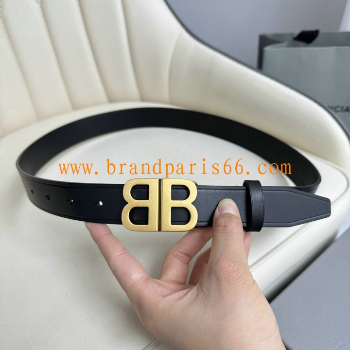 BAP25001K-XG バレンシアガ BALENCIAGA 2025年最新入荷 BB ウィメンズ ベルト 幅30mm