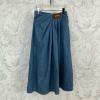 KQLE25003-XG ロエベ LOEWE 2025年最新入荷 ドレープ ミディ スカート カジュアル おしゃれ レディース