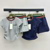 TZGG25009-XG グッチ GUCCI 2025年新作 スポーツジャージ 2点セット 半袖 Tシャツ ショートパンツ おしゃれ レディース