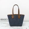 GG820496NSL-057 グッチ GUCCI 2025年新作 トーティッシマ スモール トートバッグ ハンドバッグ デニム レディース