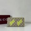 GG835324BXY-057 グッチ GUCCI 2025年新作 ジップウォレット ファスナー長財布 カード入れ 札入れ キャンパス