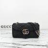 GG837267PBK-057 グッチ GUCCI 2025年新作 GGマーモント ミディアム ショルダーバッグ フラップバッグ レディース