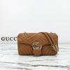 GG837267PKF-057 グッチ GUCCI 2025年新作 GGマーモント ミディアム ショルダーバッグ フラップバッグ レディース