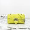 GG837267PNY-057 グッチ GUCCI 2025年新作 GGマーモント ミディアム ショルダーバッグ フラップバッグ レディース