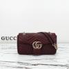 GG837267PJH-057 グッチ GUCCI 2025年新作 GGマーモント ミディアム ショルダーバッグ フラップバッグ レディース