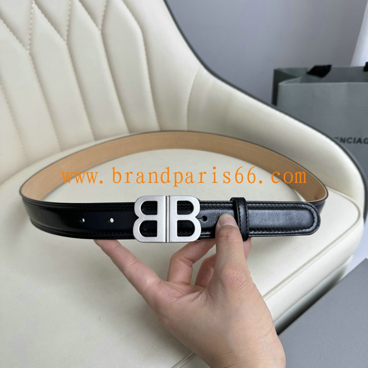 BAP25001P-XG バレンシアガ BALENCIAGA 2025年最新入荷 BB ウィメンズ ベルト 幅30mm