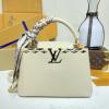 M11964-057 ルイヴィトン LOUISVUITTON 2025年新作 カプシーヌ BB ハンドバッグ ショルダーバッグ レザー