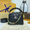 M21641M-057 ルイヴィトン LOUISVUITTON 2025年新作 カプシーヌ BB ハンドバッグ ショルダーバッグ レザー
