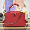 M12935R-057 ルイヴィトン LOUISVUITTON 2025年新作 カプシーヌ MM ハンドバッグ ショルダーバッグ レザー