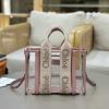 CLE7666TFH-99 クロエ CHLOE 2025年新作 Woody スモール トートバッグ ハンドバッグ 2way ショルダーバッグ