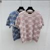 MDGG25004-XG グッチ GUCCI 2025年新作 GG ウール ニット トップス 半袖 セーター  クルーネック レディース