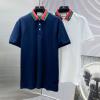 TDGG25027-JS グッチ GUCCI 2025年新作 コットンジャージー ポロシャツ フリップカラー 半袖 メンズ