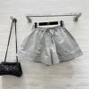 KDLE25001-XG ロエベ LOEWE 2025年新作 ショーツ リラックスフィット ライトウェイト ドローストリング ショートパンツ レディース