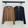 TCLE25001-XG ロエベ LOEWE 2025年新作 ロングスリーブ Tシャツ インナー クルーネック 長袖 コットン