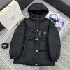 WTPD25012-XG プラダ PRADA 2025年新作 ロングスリーブ ミディダウン フード付き パファージャケット アウターコート レディース