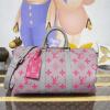 M15023-057 ルイヴィトン LOUISVUITTON 2025年新作 キーポル バンドリエール 35 ボストンバッグ トートバッグ ショルダーバッグ ノグラム グロウ キャンバス