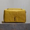 YSL766754PYL-99 イヴサンローラン Saint laurent YSL 2025年新作 ジェイミー 4.3 ナノ フラップバッグ ショルダーバッグ レディース