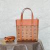 MCM23753ZS-GH Mode Creation Munich 2025年最新入荷 Aren Visetos ミニ トートバッグ ハンドバッグ ショルダーバッグ レディース
