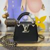 M10166-057 ルイヴィトン LOUISVUITTON 2025年新作 カプシーヌ ナノ ハンドバッグ ショルダーバッグ チェーンポーチ