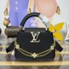 M25903-057 ルイヴィトン LOUISVUITTON 2025年新作 カプシーヌ MINI ハンドバッグ ショルダーバッグ チェーンポーチ