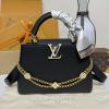 M25862-057 ルイヴィトン LOUISVUITTON 2025年新作 カプシーヌ BB ハンドバッグ ショルダーバッグ チェーンポーチ