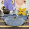 N00205-057 ルイヴィトン LOUISVUITTON 2025年新作 ラッシュ バムバッグ ウェストバッグ ショルダーバッグ ダミエ デニム 3D コットンキャンバス