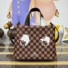 N40810-057 ルイヴィトン LOUISVUITTON 2025年新作 ショッパー トートバッグ MINI ハンドバッグ ショルダーバッグ ダミエ フレンドシップ キャンバス