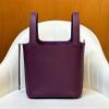 HPT18TCJHZ-063 エルメス HERMES 2025新作 ピコタン18 PM ハンドバッグ トートバッグ TCレザー