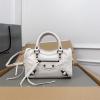 BA085332KBS-99 バレンシアガ BALENCIAGA 2025年新作 LE CITY ナノ トートバッグ ハンドバッグ ショルダーバッグ レディース