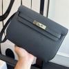 HKLD25SZYSH-063 エルメス HERMES 2025年新作 ケリー デペチェス ポーチ ストラップ付き 手持ちかばん クラッチバッグ ショルダーバッグ エプソン