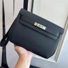 HKLD25TGYBK-063 エルメス HERMES 2025年新作 ケリー デペチェス ポーチ ストラップ付き 手持ちかばん クラッチバッグ ショルダーバッグ togo皮