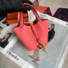 HPT14TCJCF-063 エルメス HERMES 2025年新作 マイクロ ピコタン バケットバッグ トートバッグ ハンドバッグ ショッピングバッグ レディース TCレザー