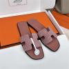 HEJ25024PF-26 エルメス HERMES 2025年新作 Oran スライドサンダル フラットミュール レディースシューズ