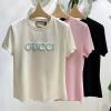 TDGG26007-XG グッチ GUCCI 2026年新作 コットンジャージー Tシャツ クルーネック 半袖 レディース
